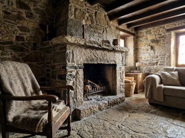 Chimeneas en piedra y lareiras a medida en Verín y Baixa Limia - Imagen 2
